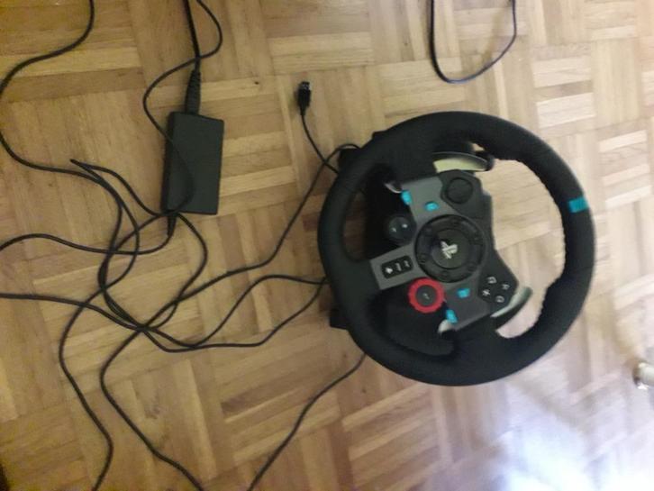 Logitech G29 Stuur en pedalen, Games en Spelcomputers, Spelcomputers | Sony Consoles | Accessoires, Zo goed als nieuw, PlayStation 3