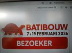 4 e-tickets batibouw 2026, Drie personen of meer, Februari
