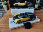 Minichamps Bugatti Veyron Grand Sport 1/18 noir jaune, Comme neuf, MiniChamps, Voiture, Enlèvement ou Envoi