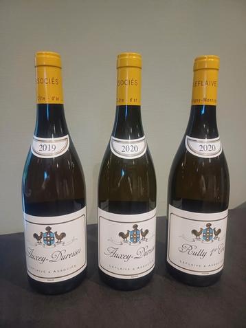 Lot Domaine Leflaive : Auxey-Duresses 2019,2020, Rully 2020  beschikbaar voor biedingen