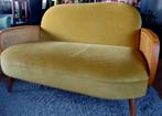 2 zits bank sofa retro, Huis en Inrichting, Ophalen, Hout, Tweepersoons, 75 tot 100 cm