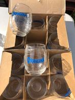 12 orangina glazen, Verzamelen, Ophalen, Zo goed als nieuw, Frisdrankglas