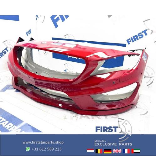 W117 BUMPER CLA AMG A1178804840 ZWART WIT GRIJS ROOD BLAUW V, Auto-onderdelen, Carrosserie, Bumper, Mercedes-Benz, Voor, Gereviseerd