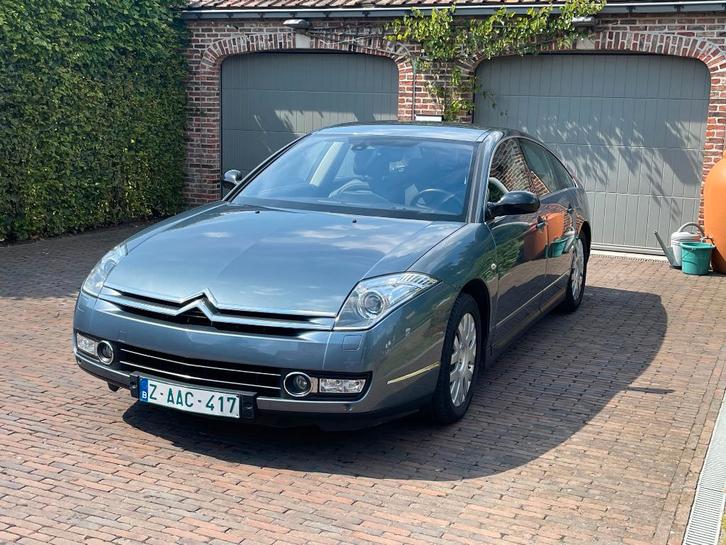 citroen c6  2.2 HDI Exclusive 6 vit, Auto's, Citroën, Particulier, C6, Diesel, Euro 4, Berline, 4 deurs, Handgeschakeld, Zilver of Grijs