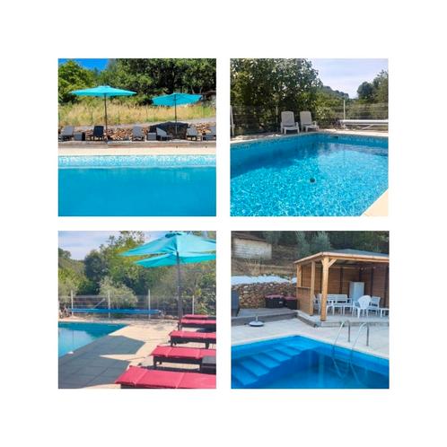Z-Fr Gard Cevennes privé zwembad  rustig 1 tot 12  juli, Vakantie, Vakantiehuizen | Frankrijk, Languedoc-Roussillon, Boerderij of Cottage