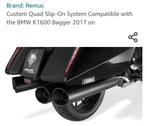 BMW K1600 BAGGER REMUS UITLAAT, Ophalen of Verzenden, Gebruikt
