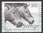 Suède 1997 - Yvert 1973 - Tête de cheval Przewalski (ST), Timbres & Monnaies, Timbres | Europe | Scandinavie, Envoi, Suède, Affranchi