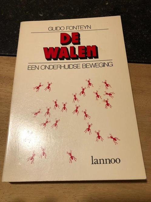De Walen, een onderhuidse beweging - Guido Fonteyn, Livres, Histoire nationale, Utilisé, 20e siècle ou après, Enlèvement ou Envoi