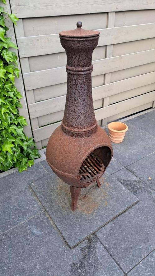 Buik kachel, Huis en Inrichting, Kachels, Gebruikt, Vrijstaand, Houtkachel, Hout, Ophalen