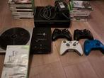 Xbox 360 black + dj hero, 3 xbox bakjes en 21 games, Games en Spelcomputers, Spelcomputers | Xbox 360, Met games, Ophalen of Verzenden