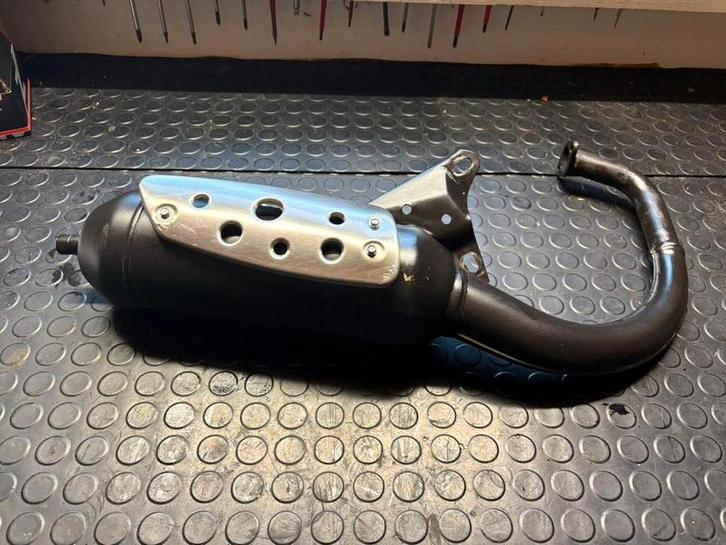 Pot d'échappement Technigas Minarelli vertical, Vélos & Vélomoteurs, Pièces de cyclomoteur | Général, Comme neuf, Pot d'échappement