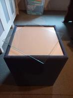 Nachttafel, Huis en Inrichting, Slaapkamer | Nachtkastjes, Ophalen, Zo goed als nieuw, Glas, Minder dan 45 cm