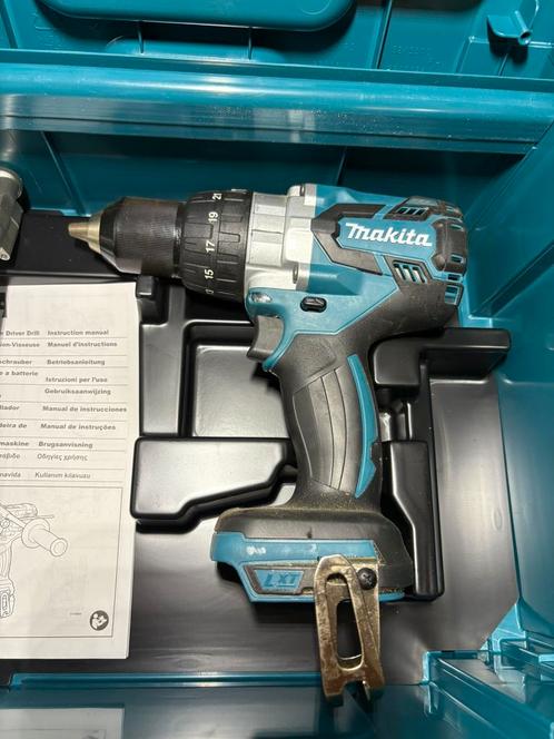 Makita accu klopboor schroeftoestel 18V DHP481ZJ, Doe-het-zelf en Bouw, Gereedschap | Overige machines, Zo goed als nieuw, Ophalen of Verzenden