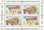 Blok Turks Cyprus Europa 1990 Postfris, Ophalen of Verzenden, Overige landen, Postfris