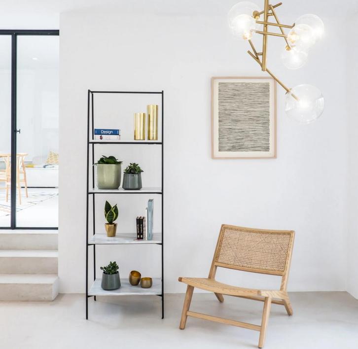 Furnified rotan stoel chair, Huis en Inrichting, Fauteuils, Zo goed als nieuw, Riet of Rotan, 50 tot 75 cm, Minder dan 75 cm, Ophalen