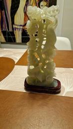 Twee stuks echte jade beelden te koop uit prive, Enlèvement