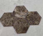 Heaxagon Marron E,mperador 150x150x10mm, Ophalen, Nieuw, Minder dan 20 cm, Minder dan 20 cm