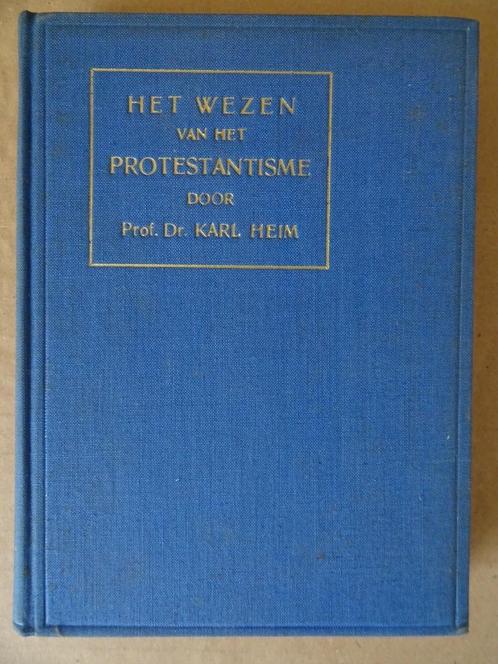 Prof. Dr. Karl Heim Het wezen van het protestantisme 1928, Livres, Religion & Théologie, Utilisé, Christianisme | Catholique, Enlèvement ou Envoi