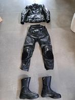Lederen motorpak en botten voor dame, Motoren, Ophalen, Dames