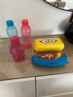 Tupperware 3 drinkenbussen en brooddoos en banane doos, Huis en Inrichting, Keuken | Tupperware, Gebruikt, Ophalen of Verzenden