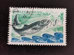 Frankrijk 1972 - vissen, Postzegels en Munten, Postzegels | Europa | Frankrijk, Ophalen of Verzenden, Gestempeld