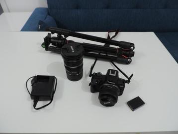  Canon EOS R50 + 2 Lenzen + Adapter + Statief  beschikbaar voor biedingen