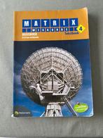 Matrix Wiskunde tekstboek 4, Boeken, Gelezen, ASO, Wiskunde A, Ophalen of Verzenden