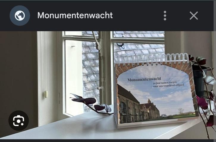 Exclusieve Kalender 2022 Monumentenwacht, Diversen, Kalenders, Zo goed als nieuw, Dagkalender, Ophalen of Verzenden