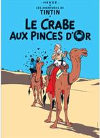 TINTIN LE CRABE AUX PINCES D'OR., Comme neuf, Tintin, Image, Affiche ou Autocollant, Enlèvement ou Envoi