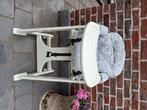 Witte meegroeistoel van Tiamo - Wood Collection, Kinderen en Baby's, Kinderstoelen, Ophalen, Gebruikt, Meegroeistoel, Gordel(s)