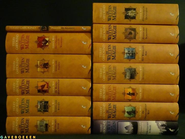 Wetten Van De Magie Terry Goodkind Luitingh Sijthoff 13x HC, Boeken, Fantasy, Gelezen, Ophalen of Verzenden