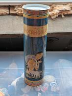 Grote vintage 90's Pocahontas spaarpot in blik, Verzamelen, Ophalen, Gebruikt