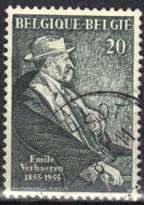 Belgie 1955 - Yvert/OBP 967 - Dichter Emile Verhaeren (ST), Postzegels en Munten, Postzegels | Europa | België, Gestempeld, Kunst