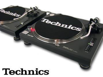 Technics SL 1210 1200 mk2 mk3 zwart Pro DJ platenspeler 1of2