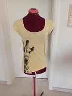 Long T shirt Ajusté jaune pâle avec une jolie girafe. T. M, Vêtements | Femmes, Enlèvement ou Envoi