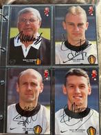 Reeks 26 kaarten rode duivels ‘02 veel gesigneerde, Ophalen of Verzenden, Zo goed als nieuw, Poster, Plaatje of Sticker