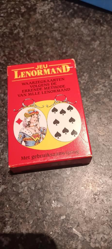 Lenormand boeken en kaarten, Livres, Ésotérisme & Spiritualité, Comme neuf, Tarot ou Tirage de Cartes, Enlèvement