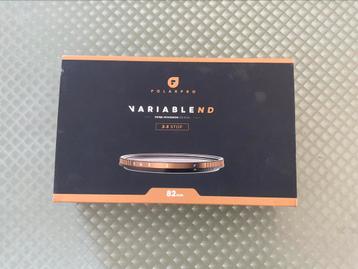 Polarpro variabel ND 82MM 2/5 stops (Peter McKinnon editie) beschikbaar voor biedingen
