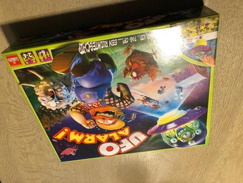 Ufo Alarm (Goliath), Hobby en Vrije tijd, Gezelschapsspellen | Bordspellen, Zo goed als nieuw, Een of twee spelers, Drie of vier spelers