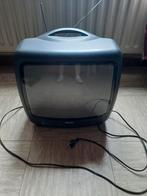Kleine draagbare vintage TV philips jaren 90, Philips, Ophalen of Verzenden, Zo goed als nieuw
