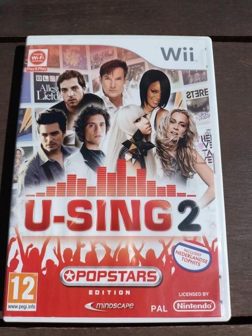 Wii U-sing Popstars, Consoles de jeu & Jeux vidéo, Jeux | Nintendo Wii, Comme neuf, Musique, 3 joueurs ou plus, À partir de 12 ans