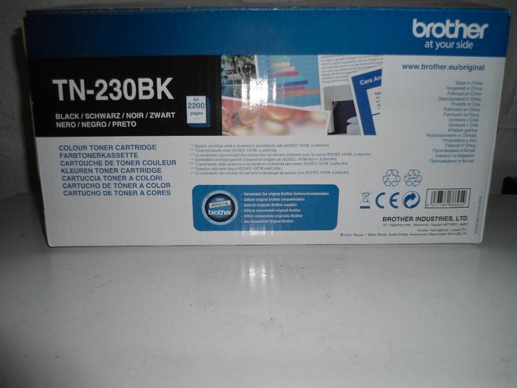 splinternieuwe originele inktcartrige TN-230BK en TN-230C, Computers en Software, Printerbenodigdheden, Nieuw, Toner, Ophalen of Verzenden