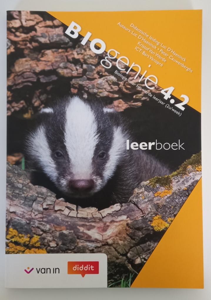 BIOgenie 4.2 Leerboek, Livres, Livres scolaires, Neuf, Biologie, Secondaire, Enlèvement