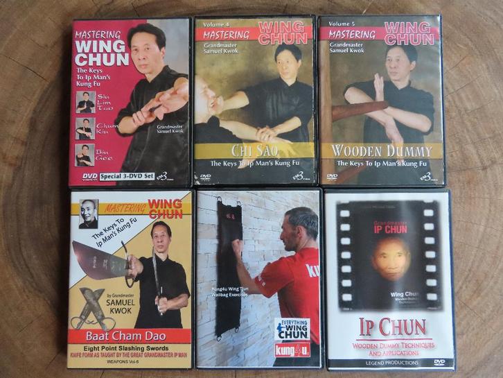 DVD-collectie Wing Chung, CD & DVD, DVD | Sport & Fitness, Comme neuf, Cours ou Instructions, Sport de combat, Tous les âges, Enlèvement