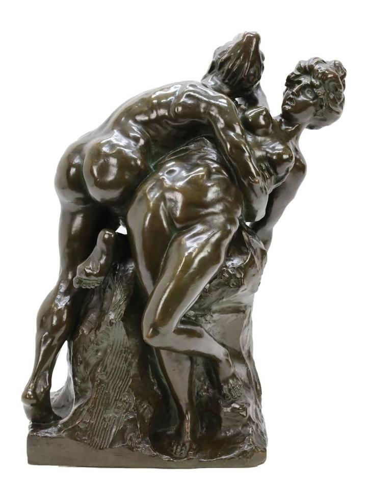 Bronzen beelden, schouwgarnituren, porselein,..., Antiek en Kunst, Antiek | Brons en Koper, Brons, Ophalen