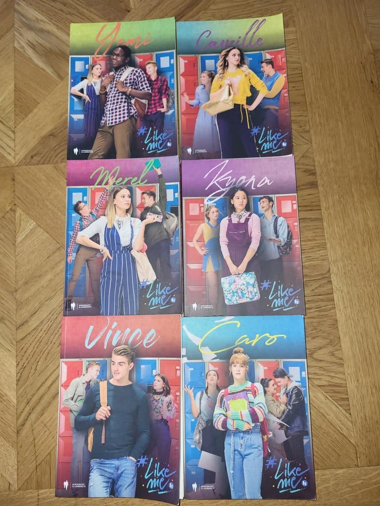 6 leesboeken LikeMe, Ophalen of Verzenden