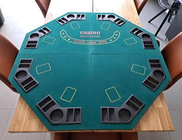 Plateau de table de poker en parfait état, Cinq joueurs ou plus, Enlèvement, Comme neuf