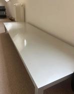 Mooie strakke geanodiseerd alu salontafel, Huis en Inrichting, Tafels | Salontafels, Ophalen, 50 tot 100 cm, Zo goed als nieuw