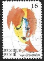 1 Postzegel Serge Vandercam België 1994 Kunst, Ophalen of Verzenden, Gestempeld, Gestempeld, Kunst