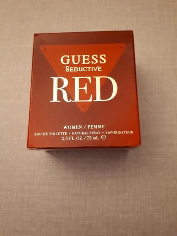 Nieuw Guess Red Femme 75ml beschikbaar voor biedingen